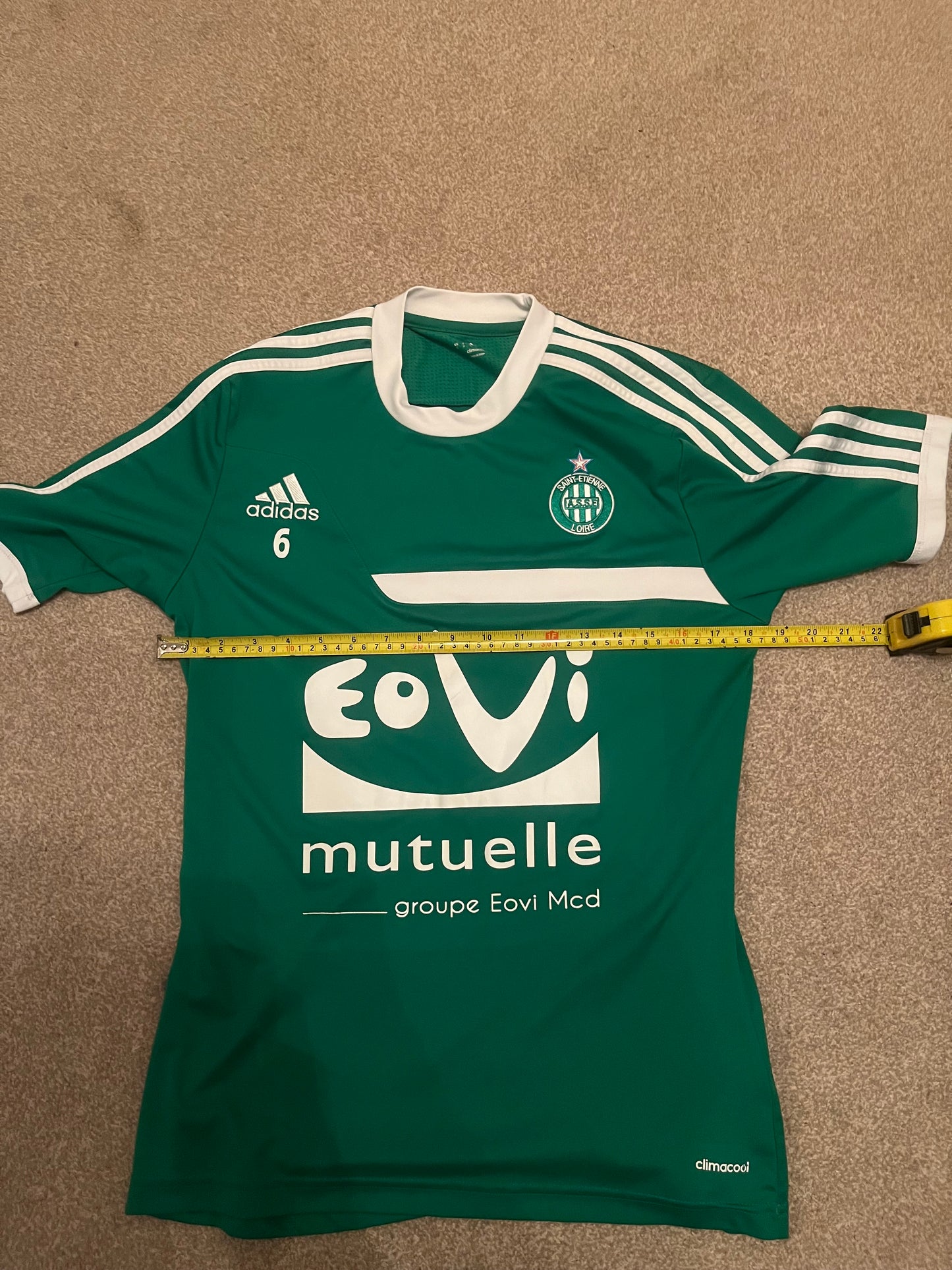 A.S Saint Etienne 2013/2014 Training Small - Player Issue/Worn Jeremy Clement