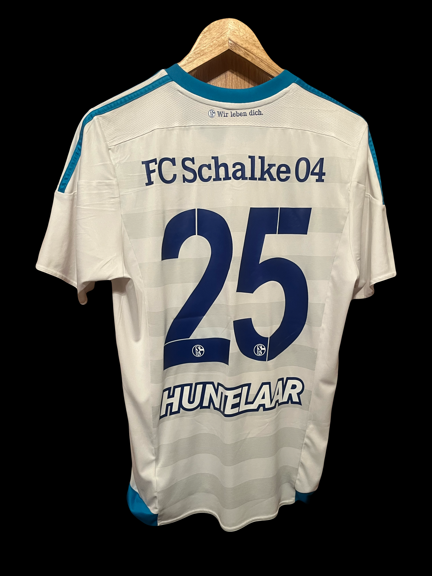 FC Schalke 04 2016/2017 Away Football Shirt Medium - Klaas-Jan Huntelaar