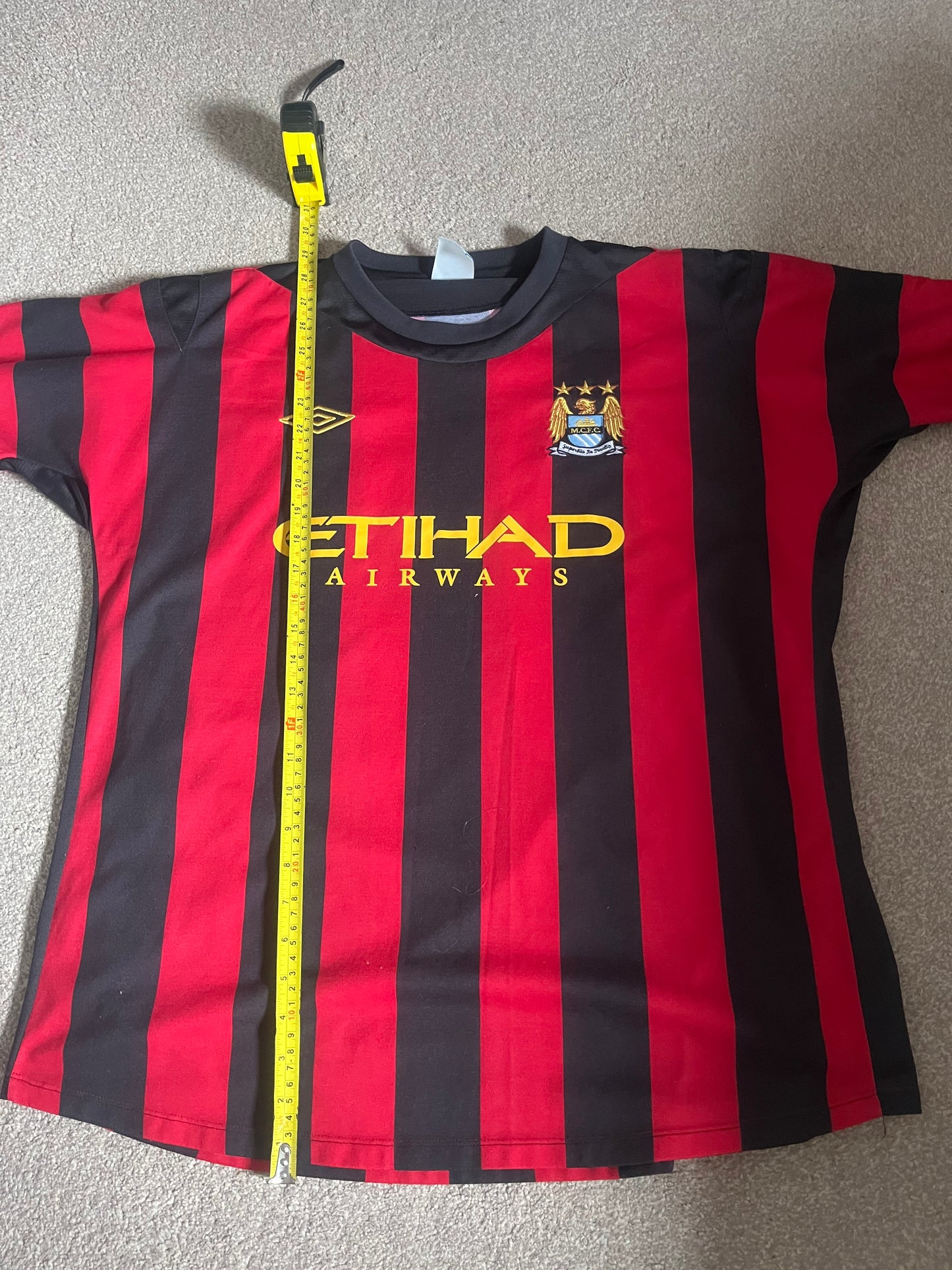 Manchester City 2011/2012 Away Yaya Toure Extra Large