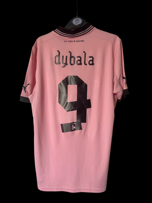 Palermo 2012/2013 Home Football Shirt Small - Paulo Dybala