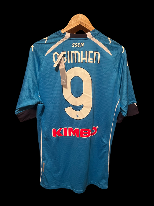 SSC Napoli 2020/2021 Home Football Shirt 2XL - Fits Large - Victor Osimhen - Player Spec